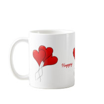 Hearts Ballons Mug