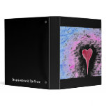 hearts vinyl binders