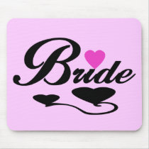 Hearts Bride T-shirts and Gifts mousepads by weddingsareus Hearts Bride T-shirts and Gifts mousepads