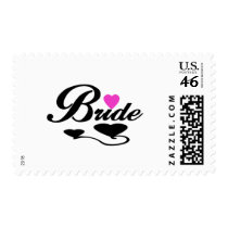 Hearts Bride T-shirts and Gifts Postage Stamps