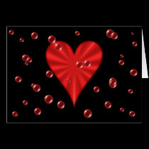 Hearts & Bubbles (Black) cards