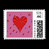 Hearts & Bubbles (S-Pink) stamps