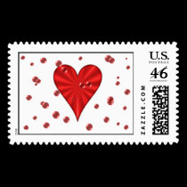 Hearts & Bubbles (White) stamps