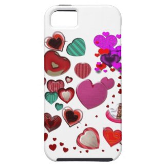 Hearts by the Pound iPhone 5 Cases