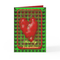 Hearts Card cards