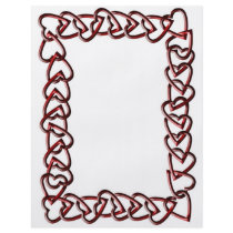 Hearts Chain Frame Flyers