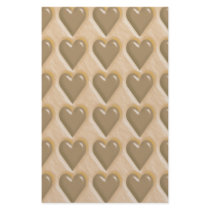 Hearts - Chocolate Peanut Butter Stationery Paper
