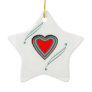 Hearts Christmas Tree Ornaments