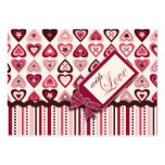 Hearts Confection Gift Tag B Business Card Templates