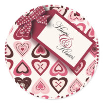 Hearts Confection Sticker