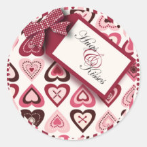 Hearts Confection Sticker