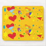 hearts connection Mousepad