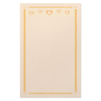 Hearts Design Stationery