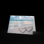 Hearts Drawn in the Sand Cards