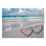 Hearts Drawn in the Sand Cards