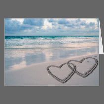 Hearts Drawn in the Sand cards