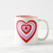 Hearts Echos mugs
