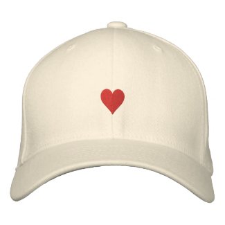 Hearts Embroidered Hat embroideredhat