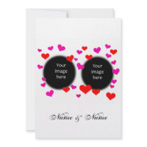 Hearts Engagement Personalized Invites