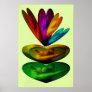 Hearts Express I Love You Poster