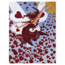 Hearts Fairy Letterhead Design