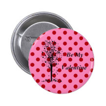 Hearts Falling Valentine Pin