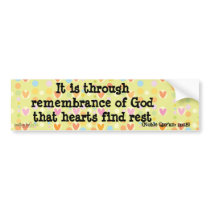 Hearts Find Rest Mug Bumper Stickers