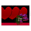 Hearts & Flowers Cards