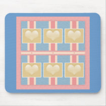 Hearts For Any Season mousepads