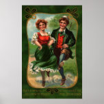 Hearts Full Of Joy St. Patrick's Day Poster