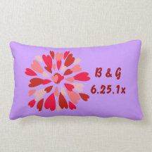 Hearts Galore WEDDING Throw Pillows