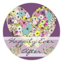 Hearts - Happily Ever After stickers by WeddingInvitations Hearts - Happily Ever After stickers