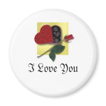 hearts, I Love You Fridge Magnets