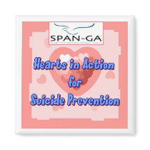 Hearts in Action Magnet