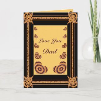 Hearts in Frame - Father's Day card