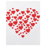 hearts in heart icon custom flyer