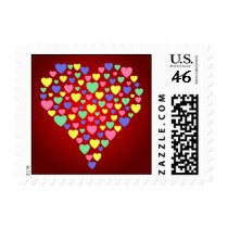Hearts in Heart Stamp