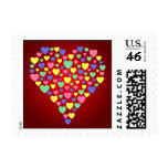 Hearts in Heart Stamp