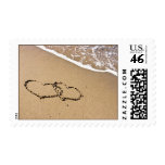 Hearts in the Sand Love stamps