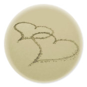 Hearts In The Sand sticker
