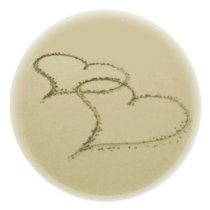 Hearts In The Sand stickers by TrevorStar Hearts In The Sand stickers