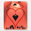 Hearts in the Spotlight mousepads by fhooper Hearts in the Spotlight mousepads