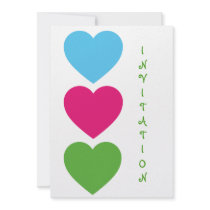 Hearts Invitation