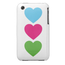 Hearts iPhone 3G/3GS Case-Mate Iphone 3 Case-mate Case