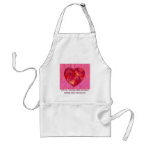 Hearts joined in Love aprons