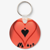 Hearts keychains