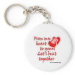 Hearts keychains