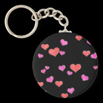 Hearts keychains
