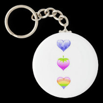 Hearts keychains