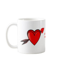 Hearts Love Mug by elenaind Hearts Love Mug